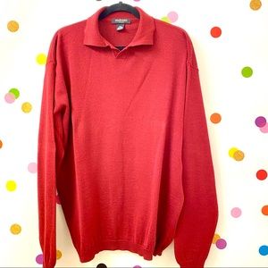 Men’s Murano Italia Collared Sweater